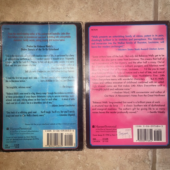 2-pack of Rebecca Wells novels - Picture 2 of 2